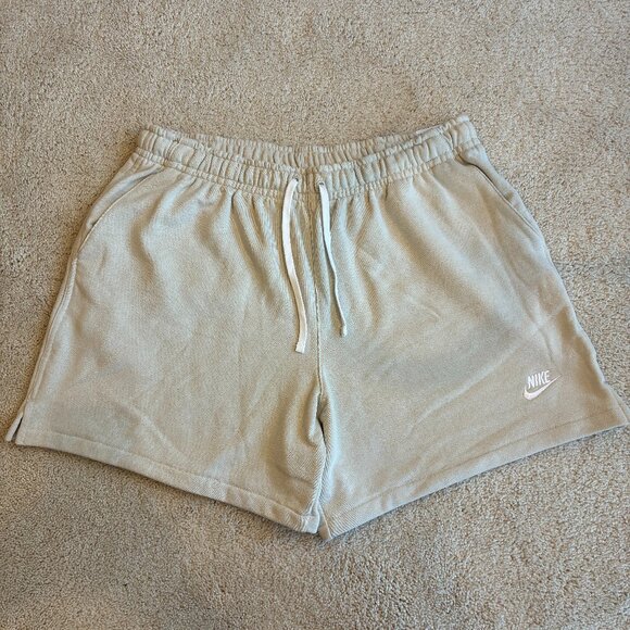 Nike Other - NWT Nike Cream/Light Beige Standard Fit Above Knee Lenth Athletic Shorts